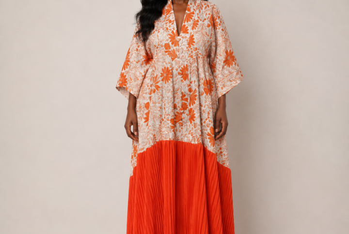 Robe brocart