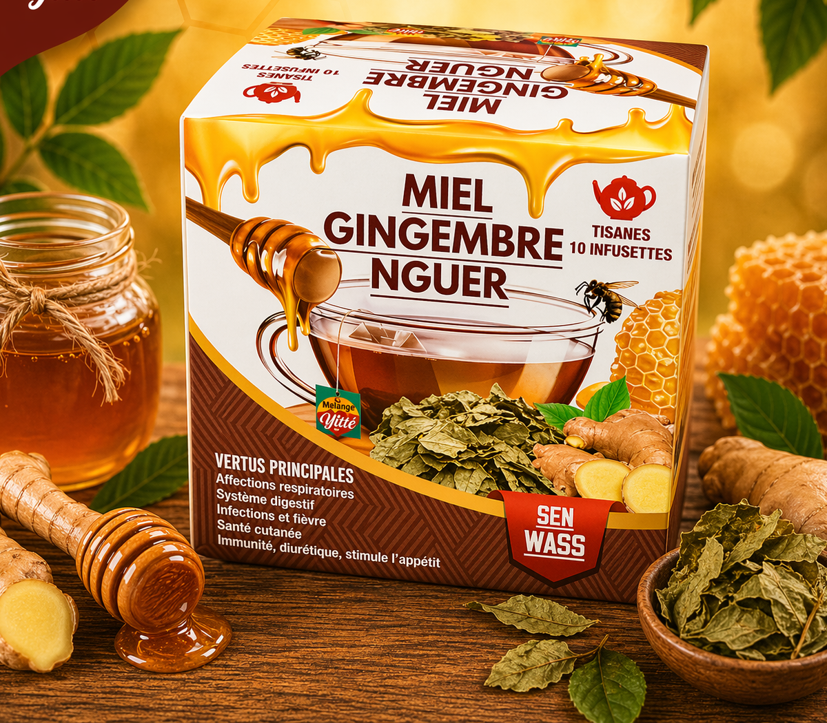 Infusion Miel Gingembre Nguer