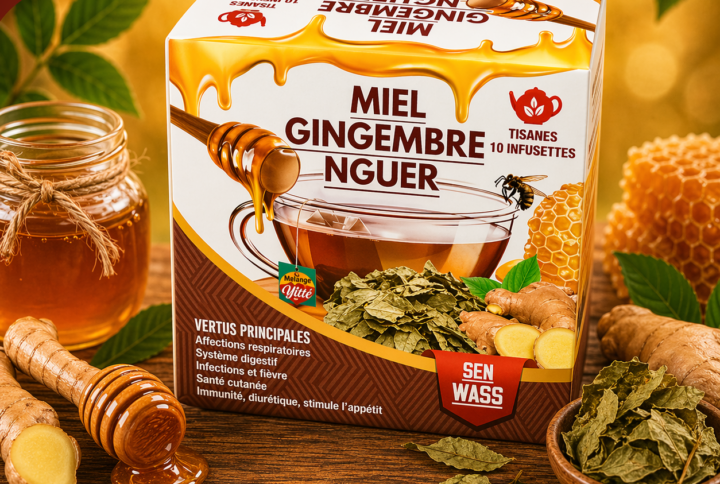 Infusion Miel Gingembre Nguer