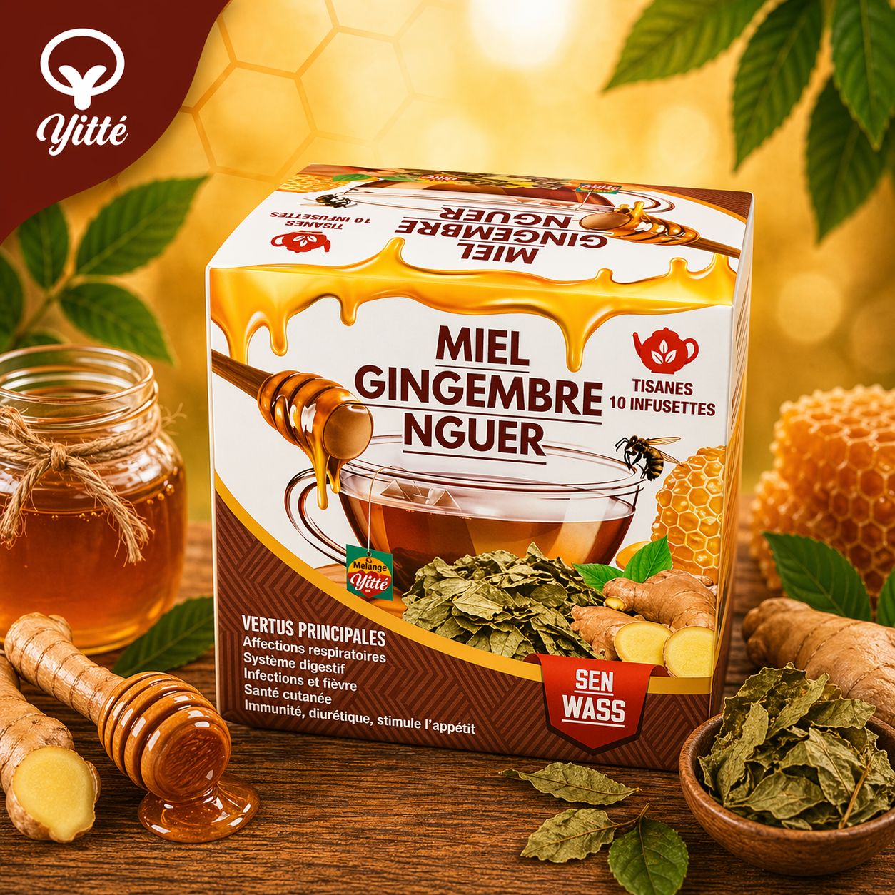 Infusion Miel Gingembre Nguer