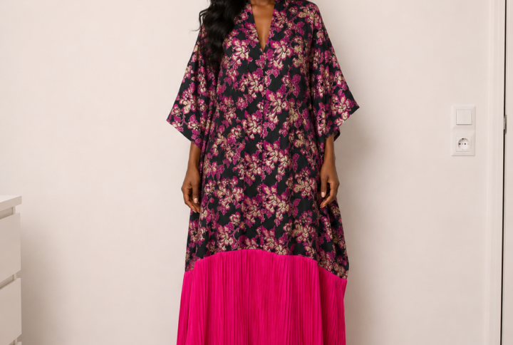 Robe brocart