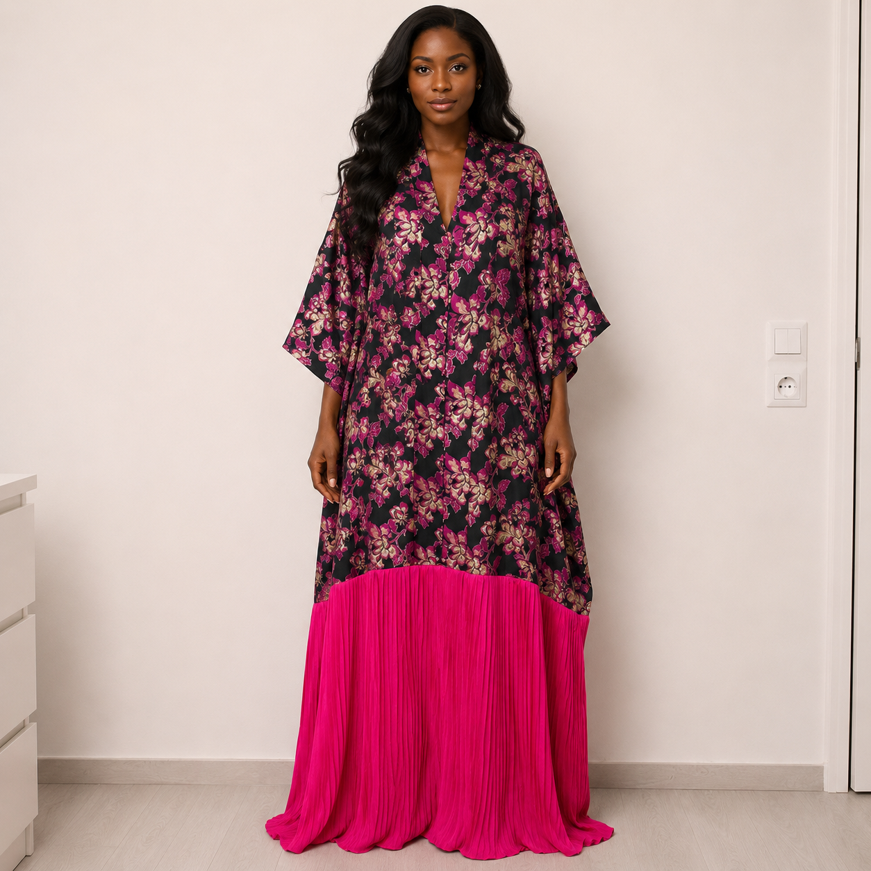 Robe brocart