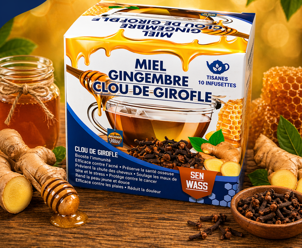 Infusion Miel Gingembre Clou de Girofle