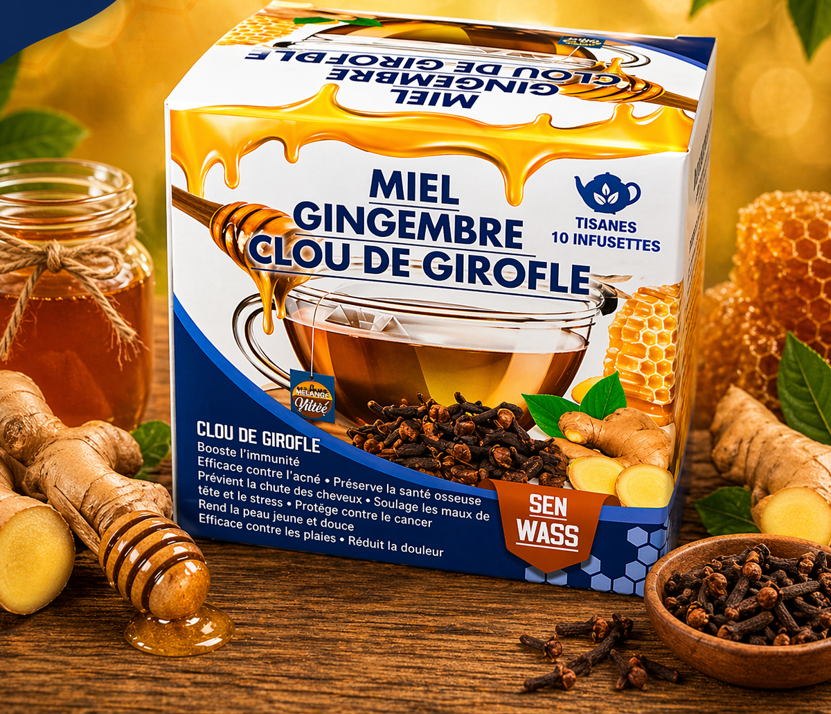 Infusion Miel Gingembre Clou de Girofle