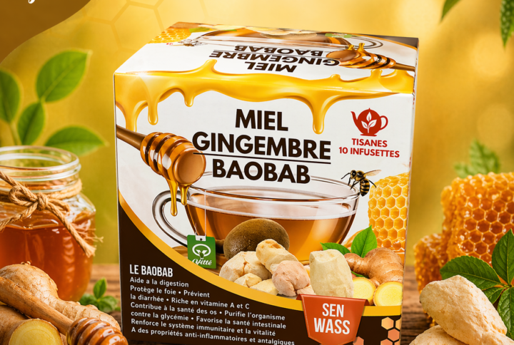 Infusion Miel Gingembre Baobab
