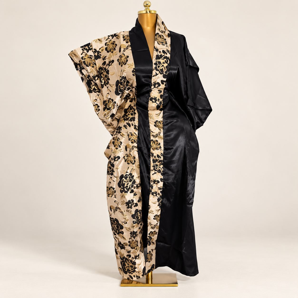 Robe brocart soie