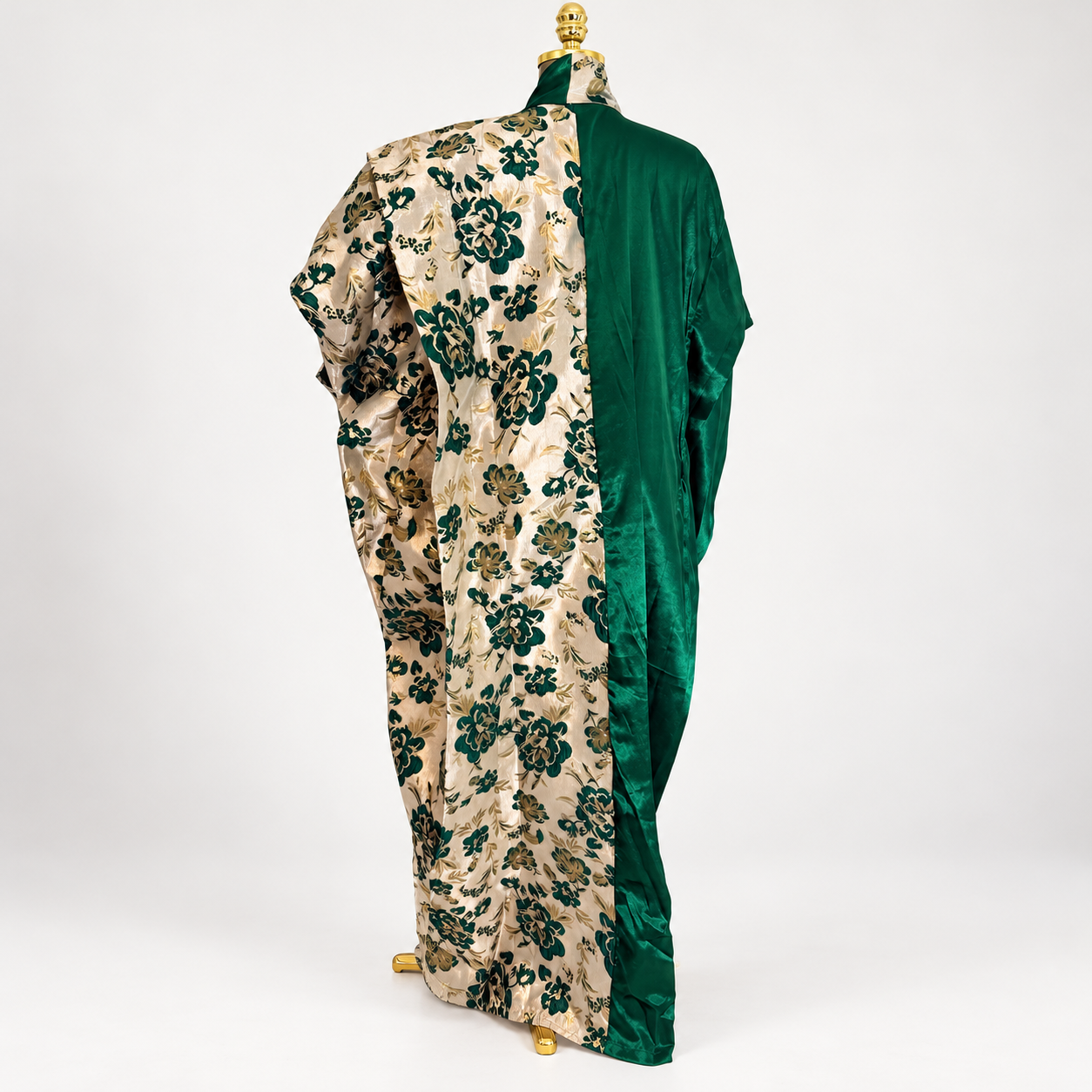 Robe brocart soie