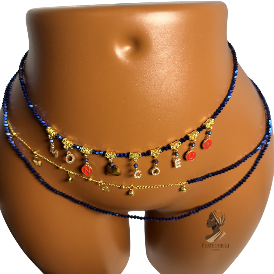 Baya 3 chaines avec inscription