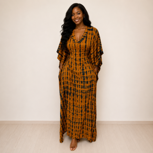 Robe Melhfa Cintrée Femme – Taille Ajustable