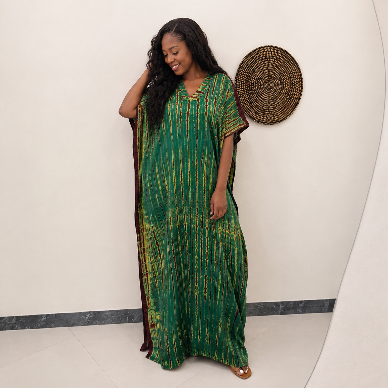 Robe verte