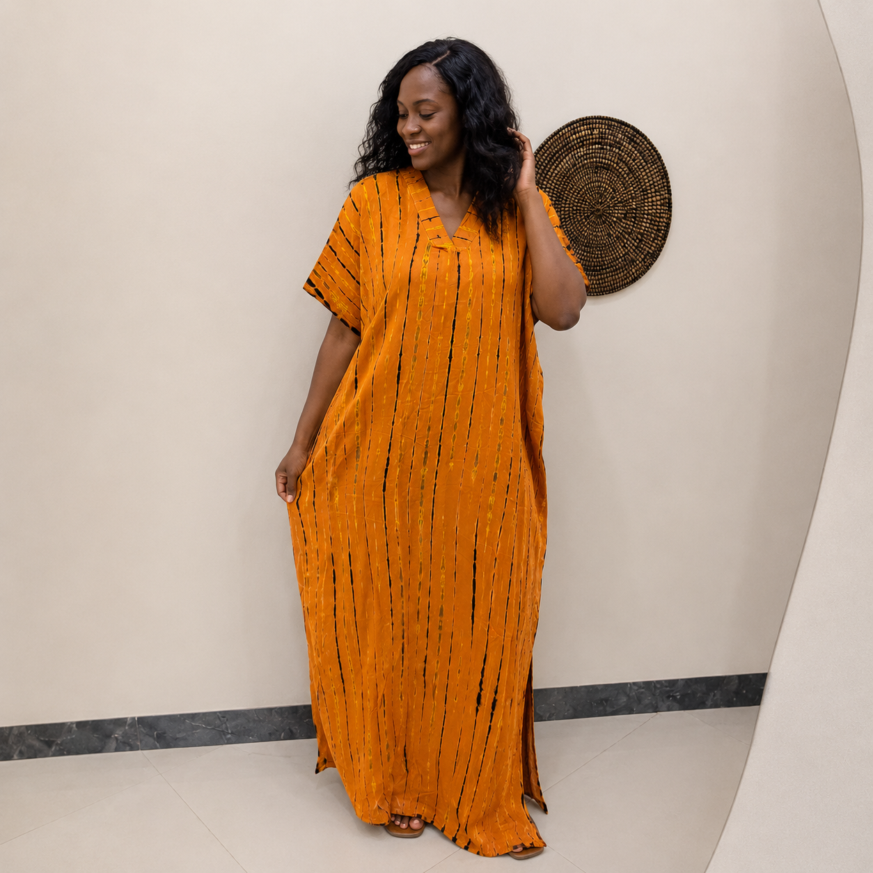 Robe orange