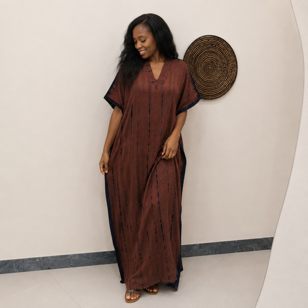 Robe marron