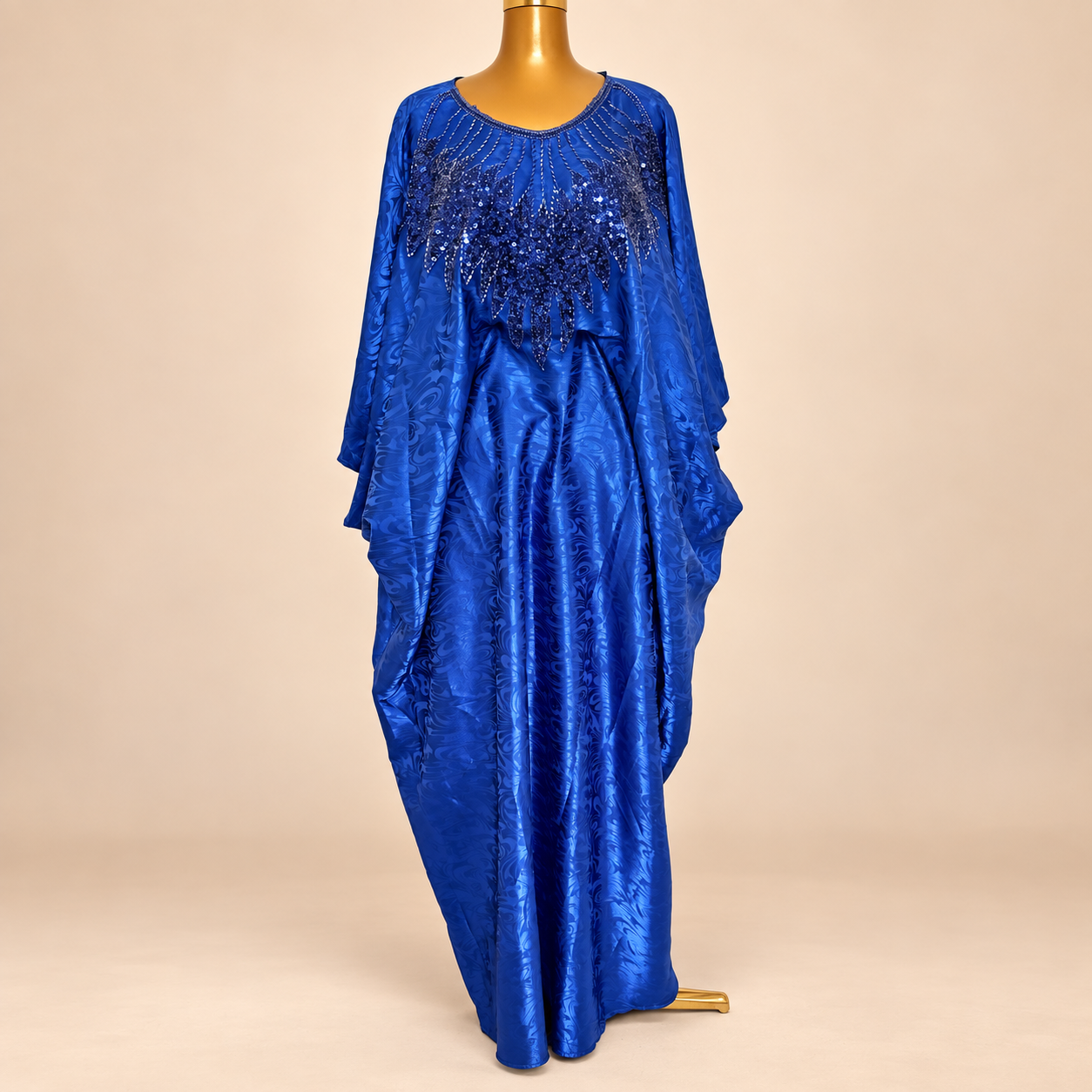 Robe soie de getzner  bleu foncé