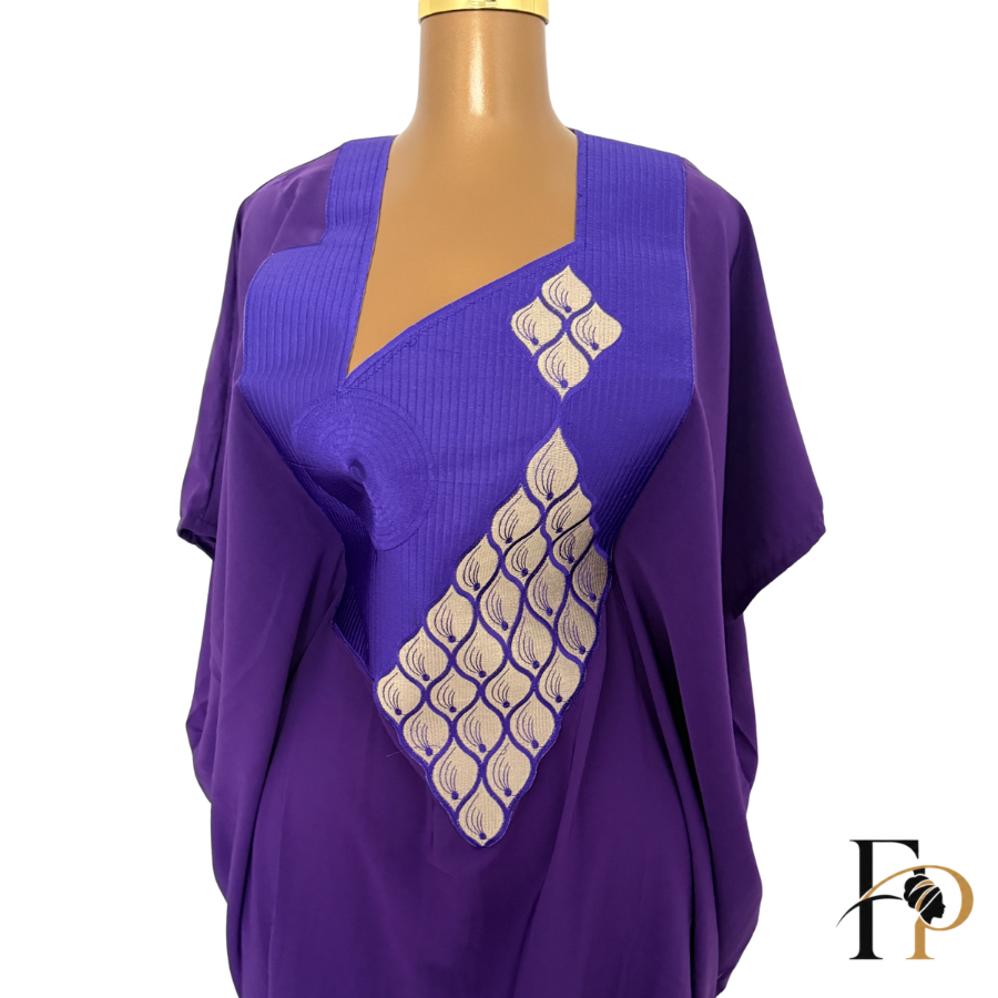 Robe boubou brodée