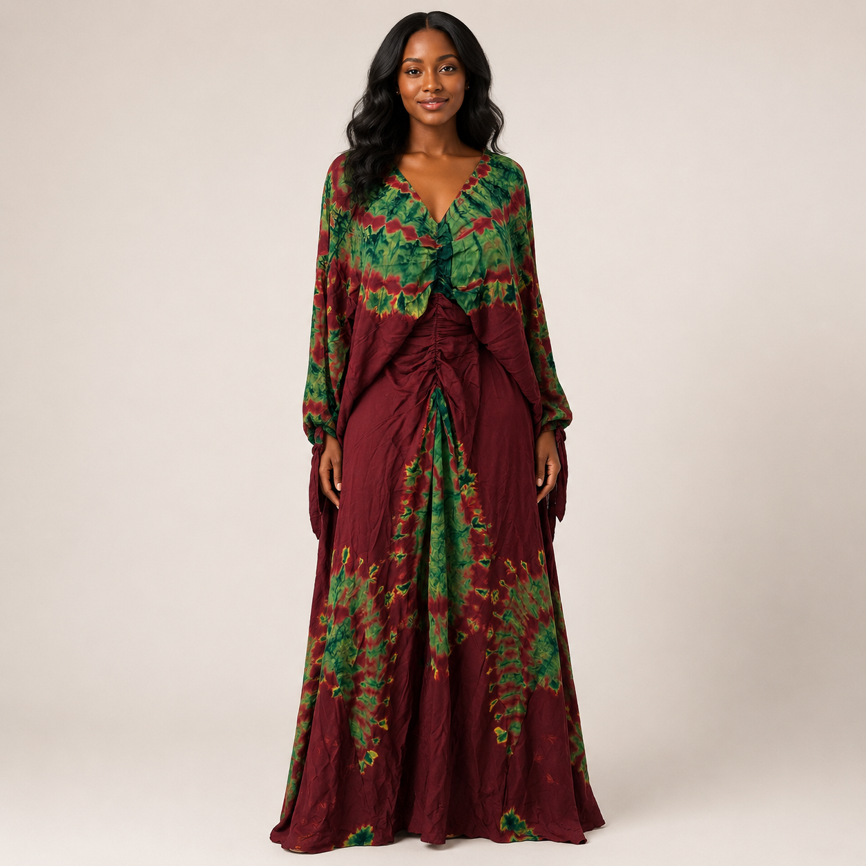 Robe tissu Melhfa Awa