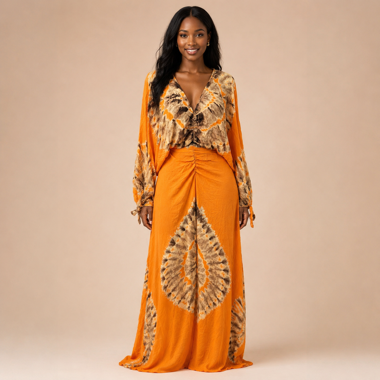 Robe tissu Melhfa Awa