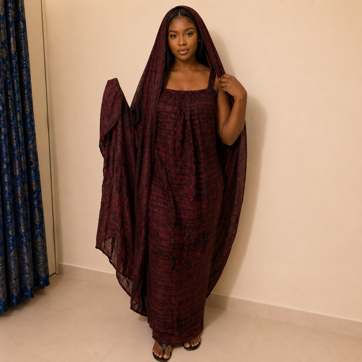 Melhfa cousue astou
