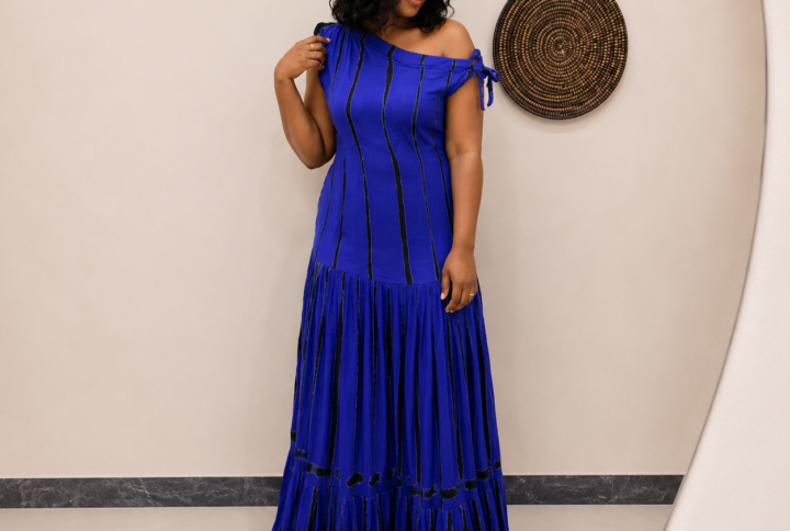 Robe Coumba bleue