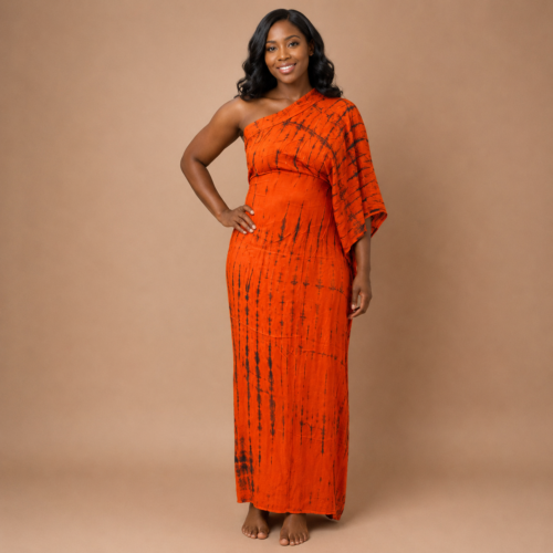 Robe asymétrique Oulimata