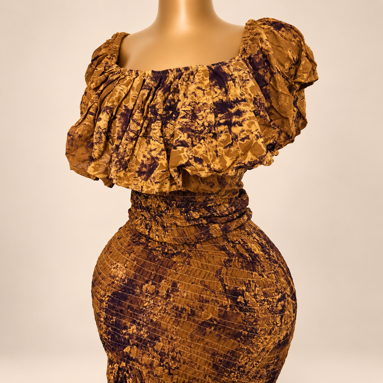 Robe col Bardot Maimouna longue femme Fashionista Paris