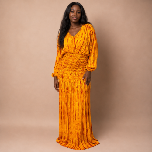 Robe Amy smockée – Taille unique