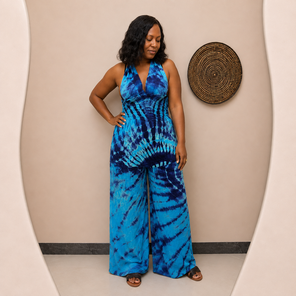 Ensemble Mina bleu