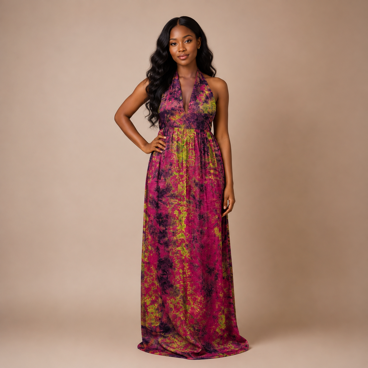 Robe dos nu Aissatou