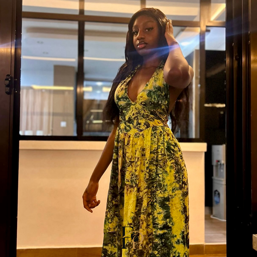 Robe longue Aissatou dos nu