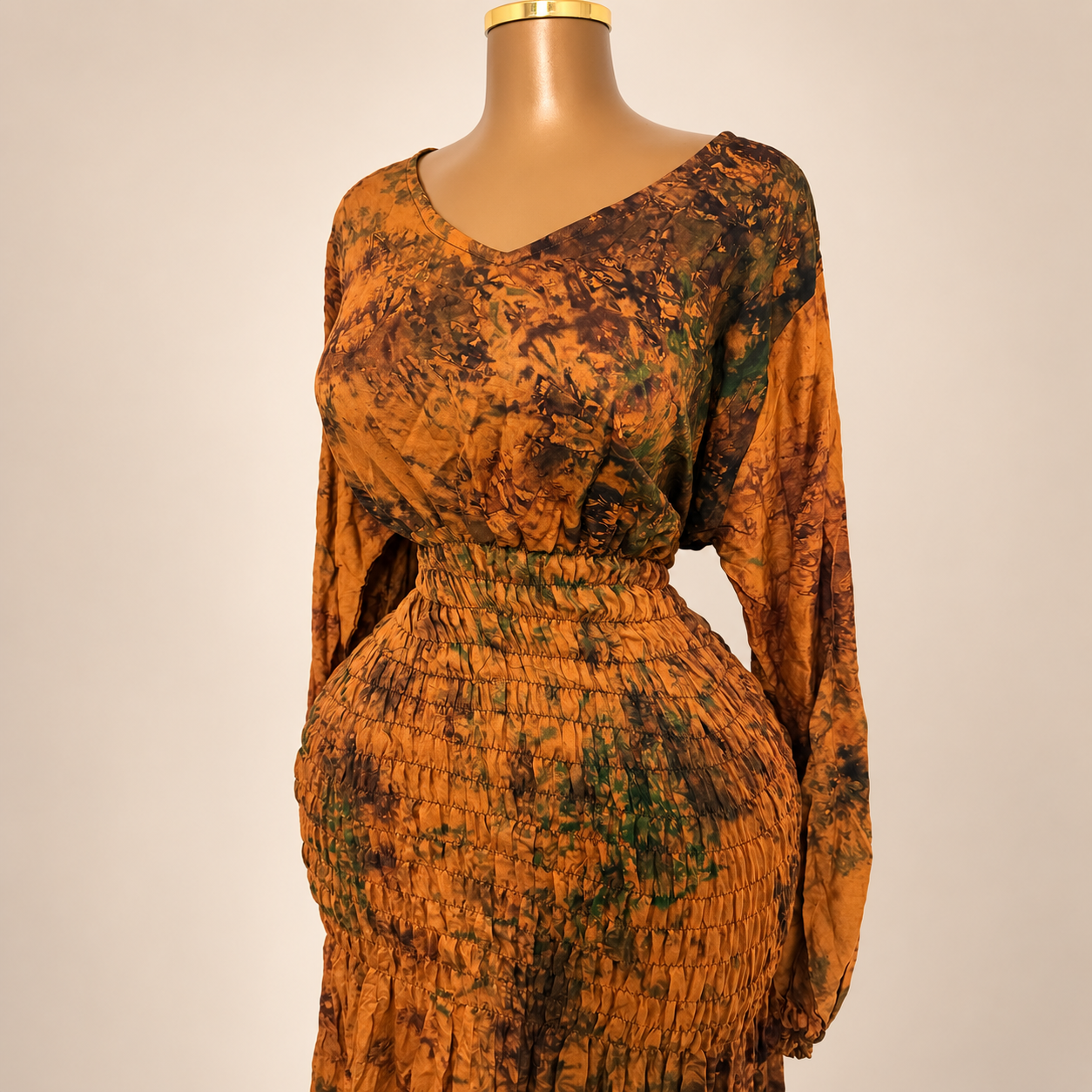 Robe smockee Amy