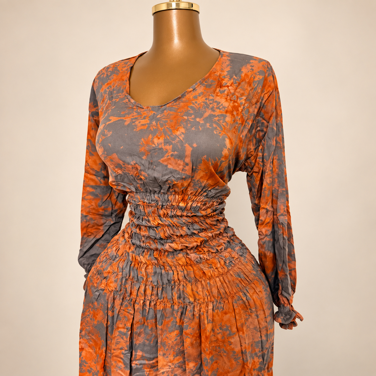 Robe smockee Amy