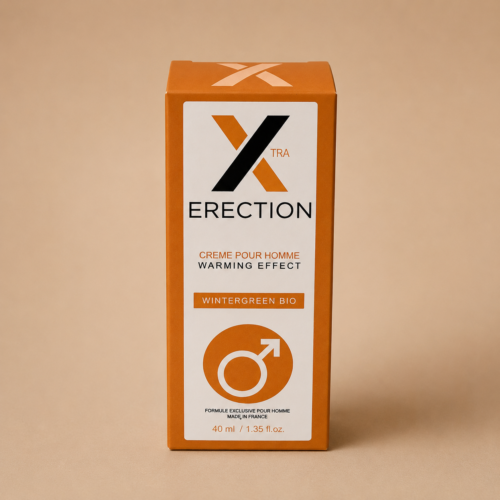 Crème érectile à effet chauffant
