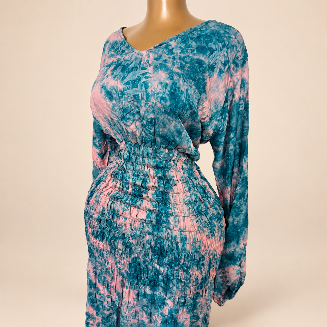 Robe smockee Amy