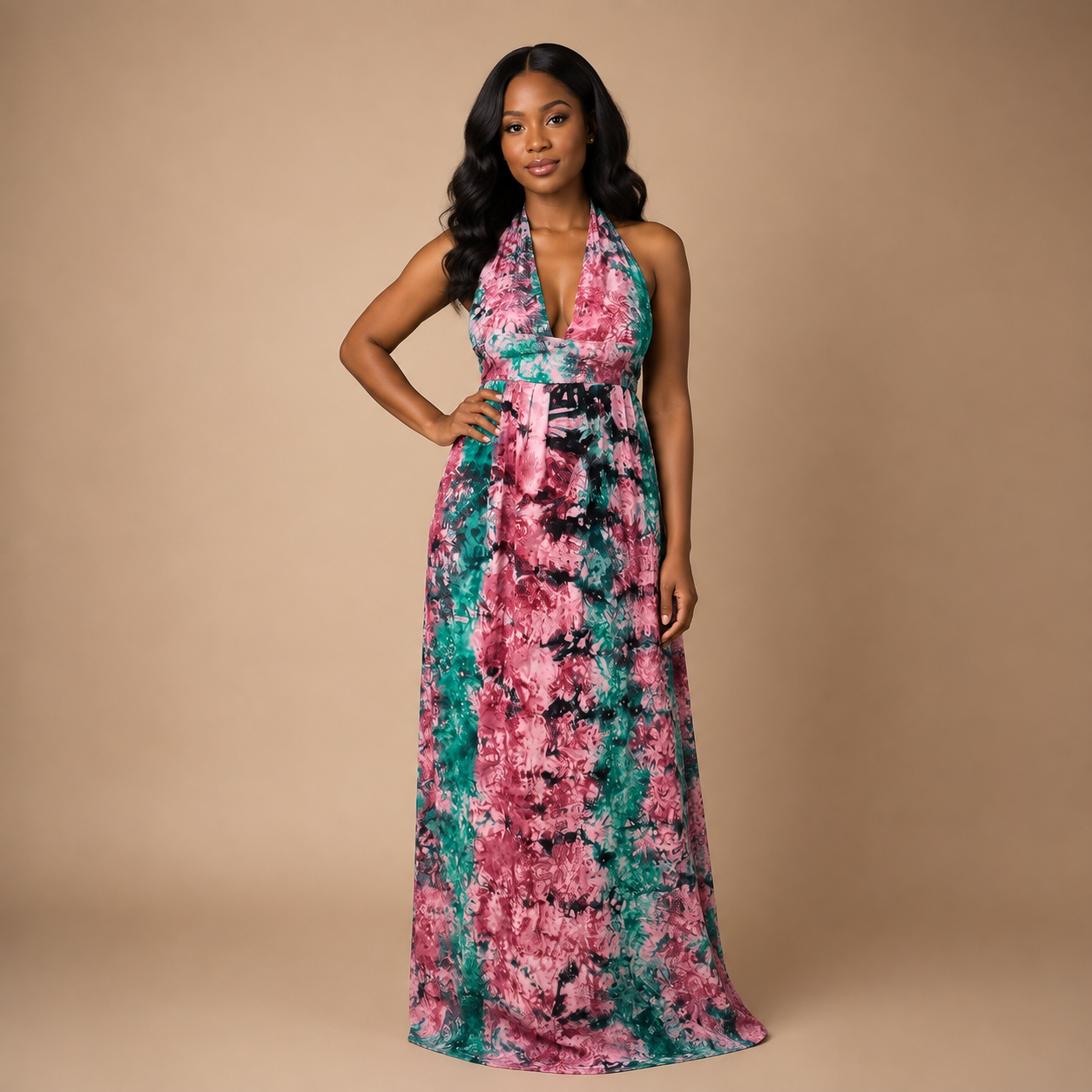 Robe dos nu Aissatou