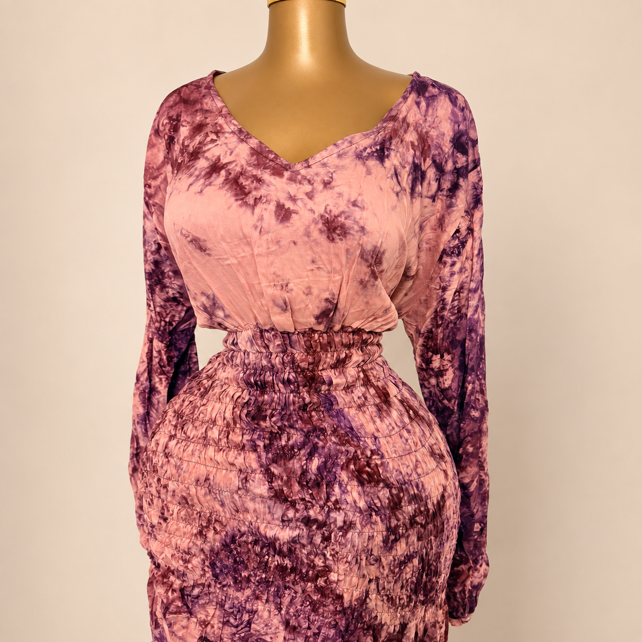 Robe smockee Amy