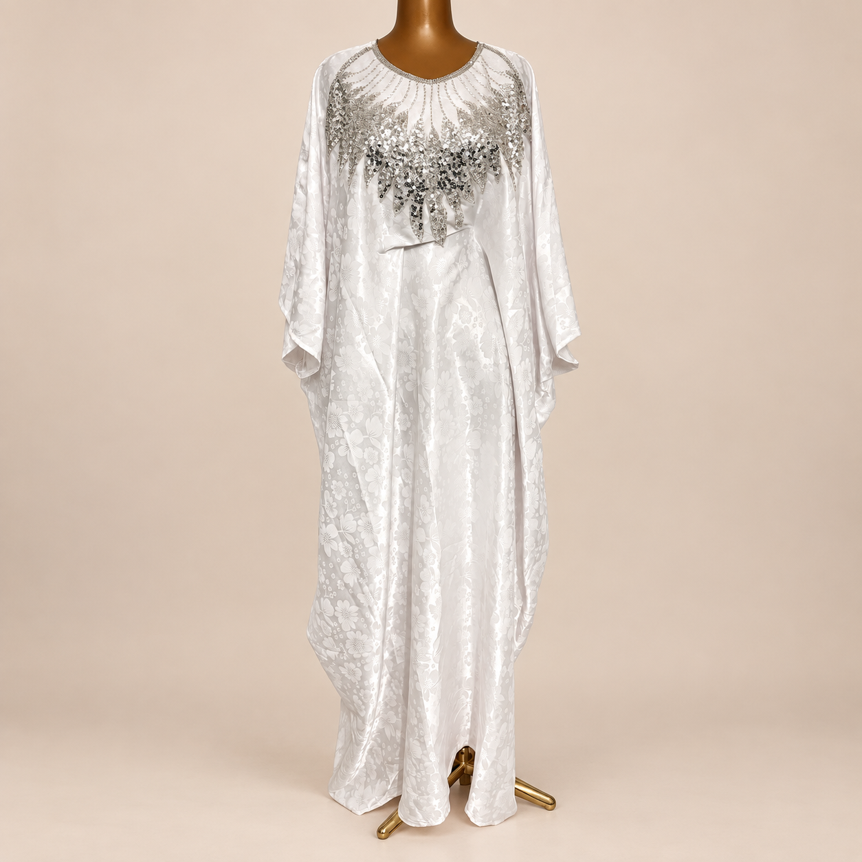 Robe soie de getzner blanc
