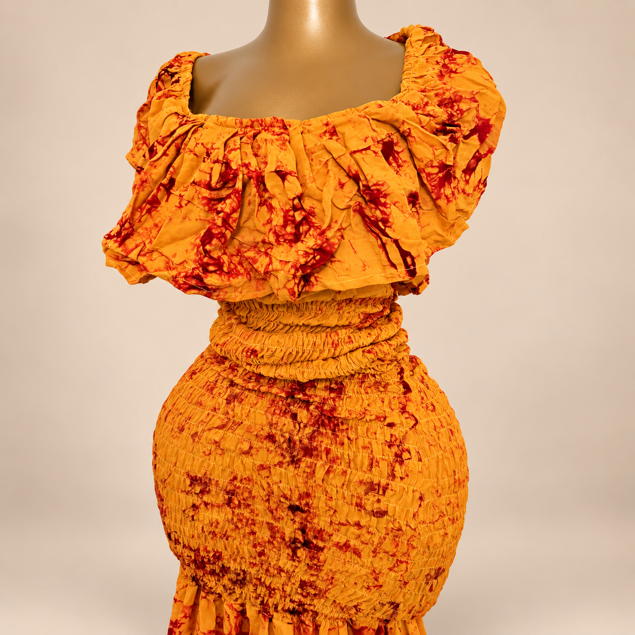 Robe col Bardot Maimouna longue femme Fashionista Paris