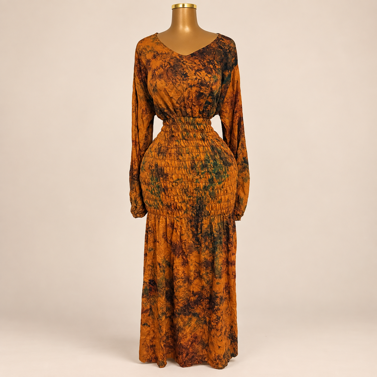 Robe smockee Amy