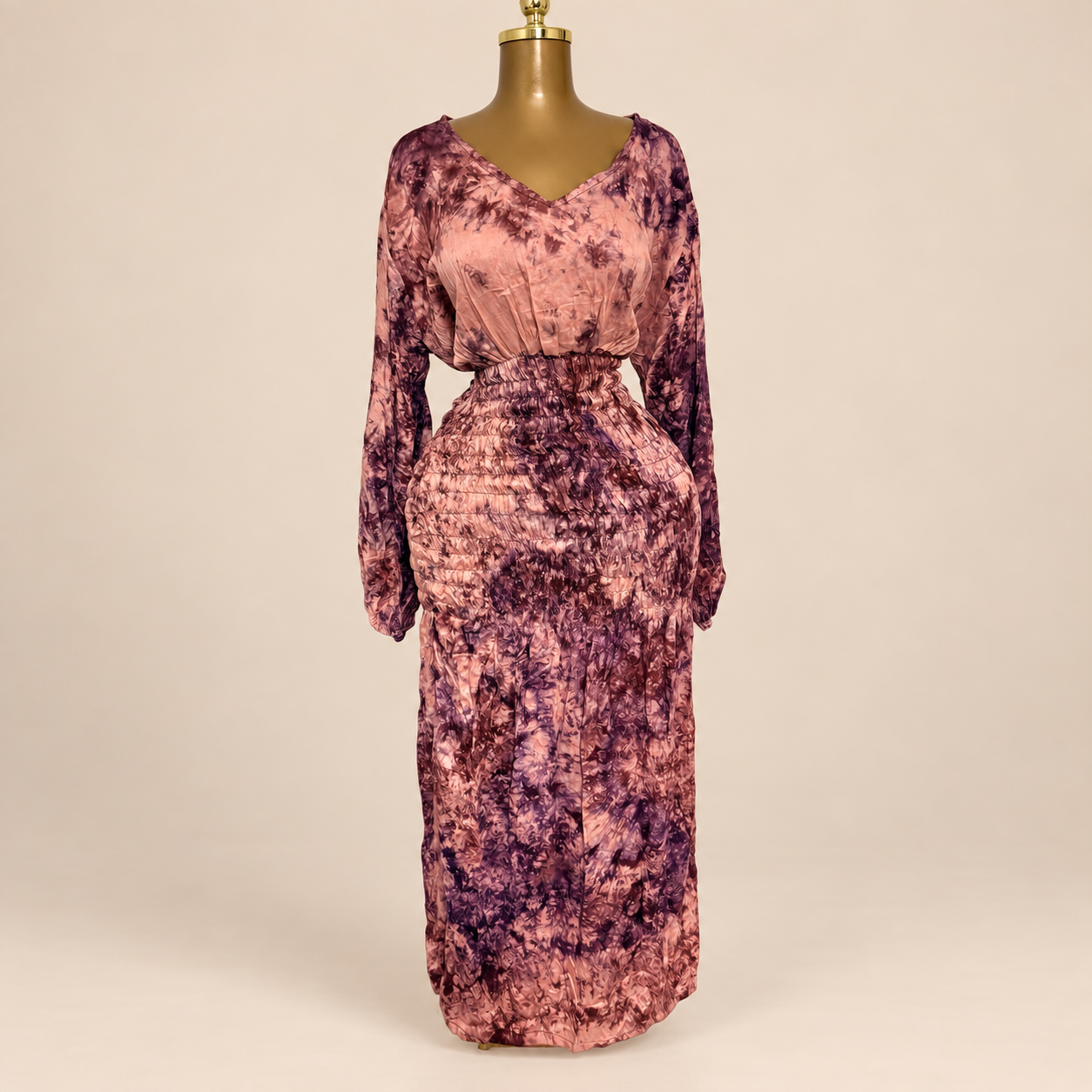 Robe smockee Amy