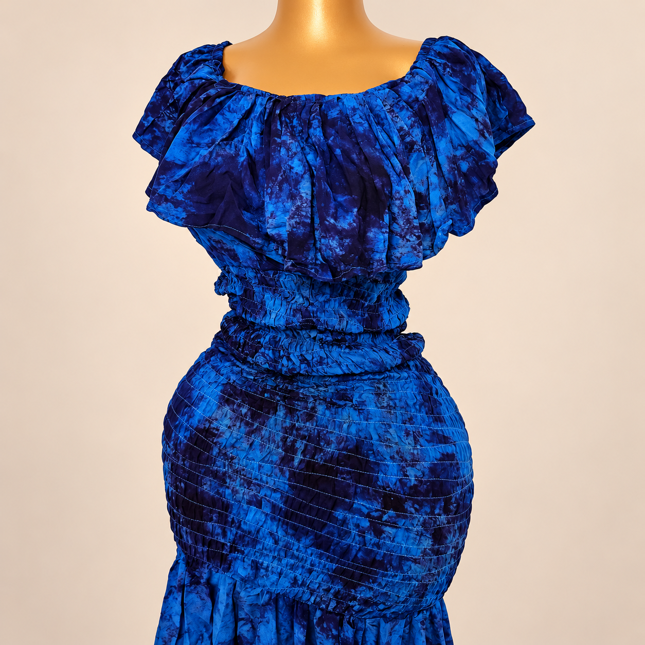 Robe col Bardot Maimouna longue femme Fashionista Paris