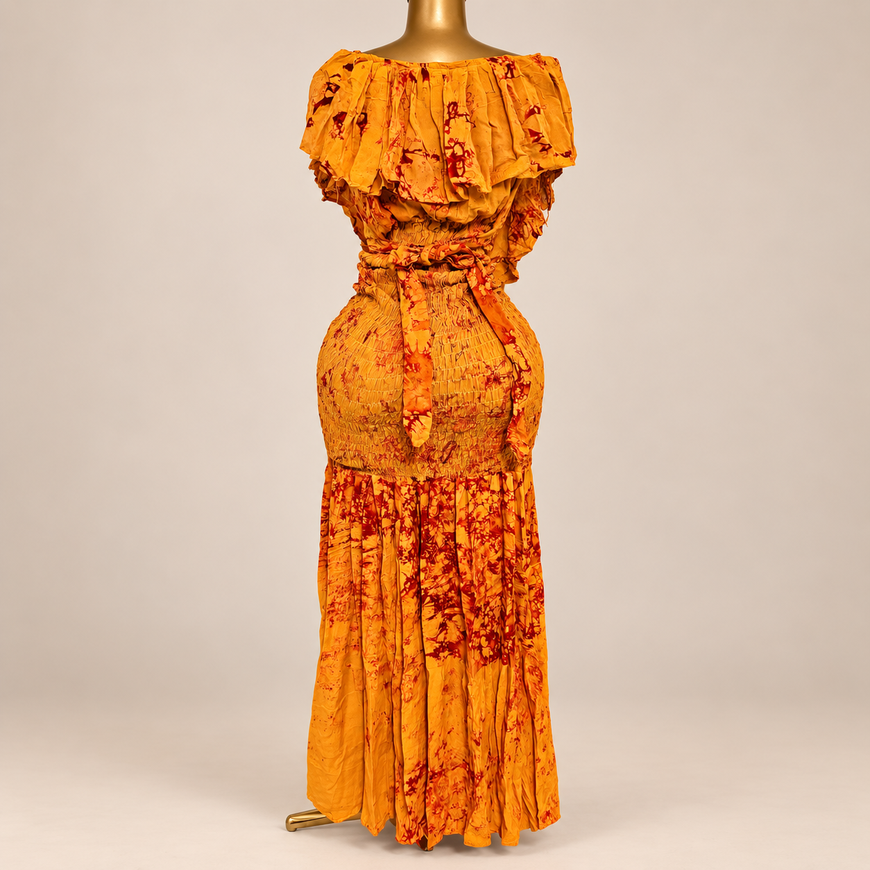 Robe col Bardot Maimouna longue femme Fashionista Paris