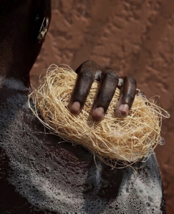 Éponge en fibre de baobab