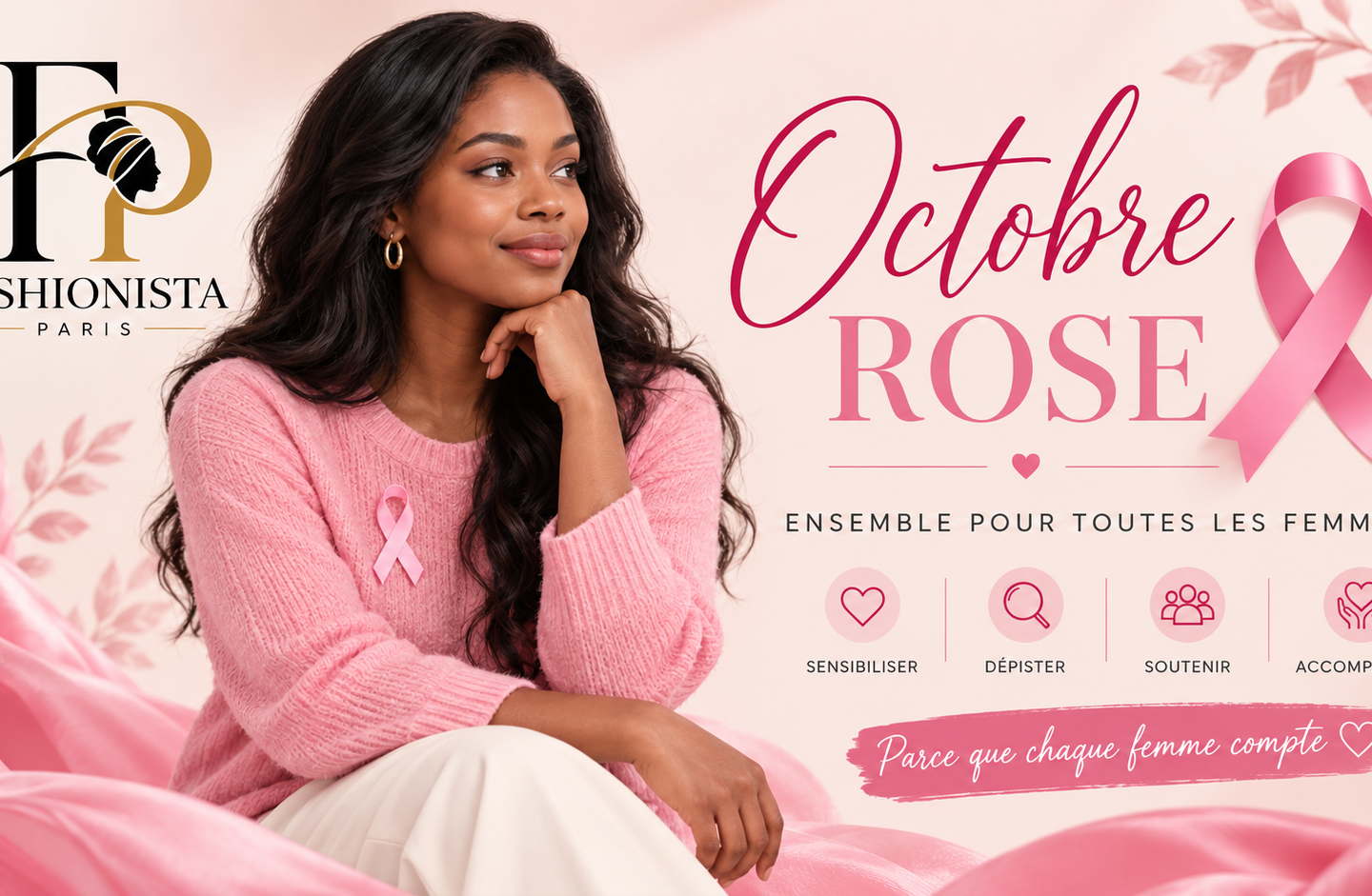 Octobre rose - Fashionista Paris